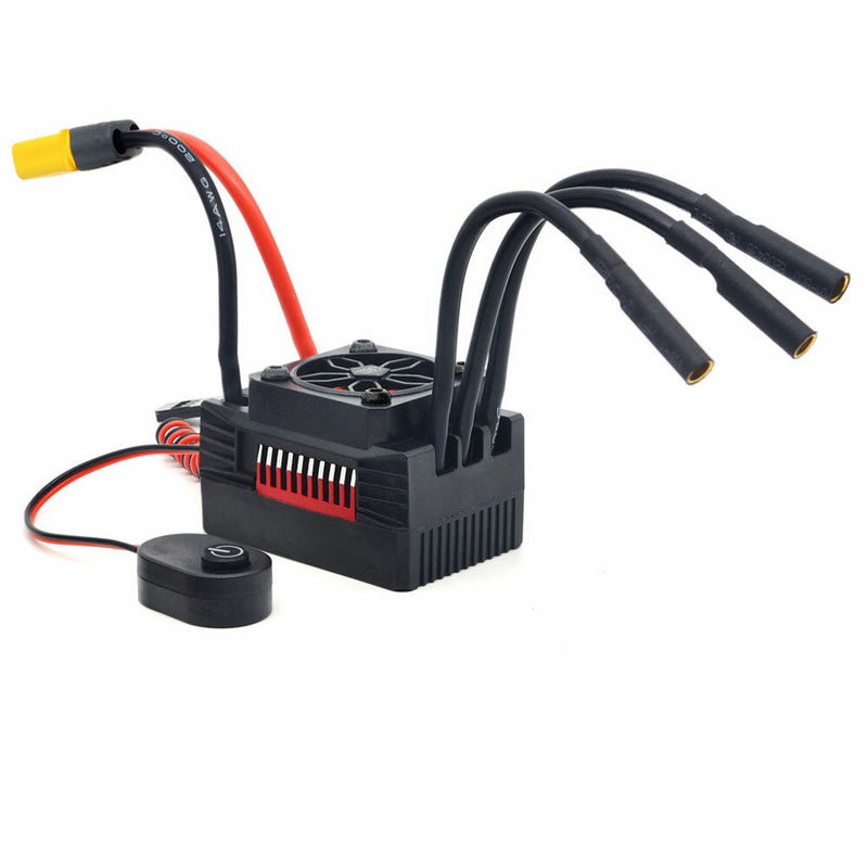 Surpass Hobby Rocket V2 Waterproof 60A Brushless ESC for 1/10 RC Car Vehicles Model Parts