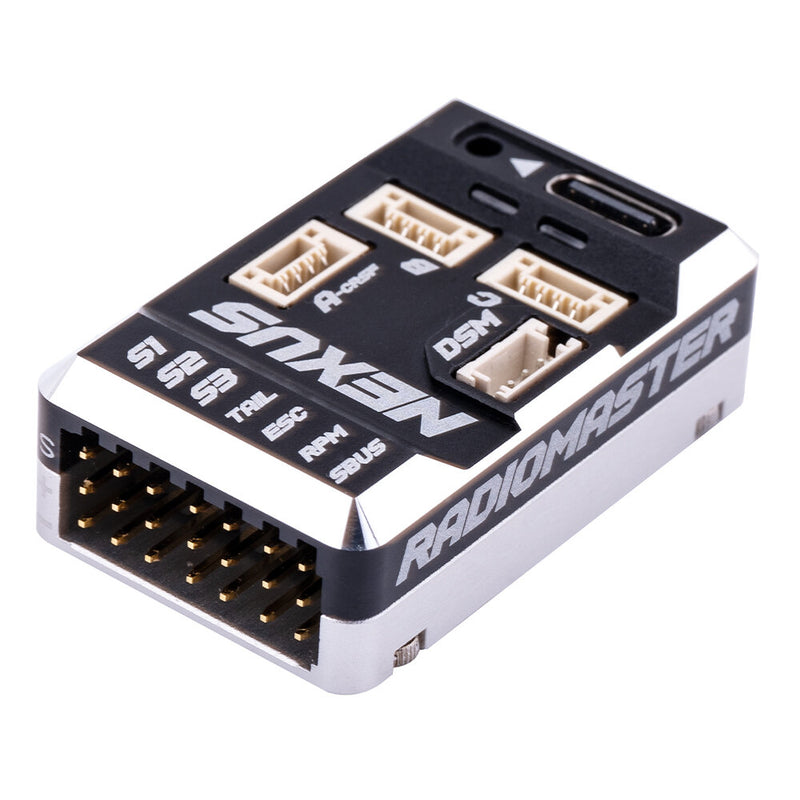 RadioMaster Nexus Balance Flybarless Flybarless Control Unit Rotorflight CNC Case Flight Controller for RC Helicopter