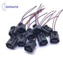 1J0973702 2pin Auto Electrical Plug Pigtail Connector Wire For Skoda Seat VW Audi A4 A6 A8 Q5 Q7 2004 2005 2006 2007 2008 2009