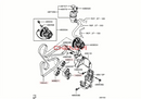 Alternator Drive Belt Auto Tensioner Transition Wheel For Lancer 4B11 4B12 EVO CZ4A CX4A CY4W 1345A052 1341A029 4451A062