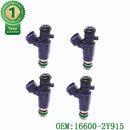 Set 4  Fuel Injectors FBJC100 16600-2Y915 For Nissan X-Trail T30 T31 2.0 /2.5 petrol QR20D Murano for Infiniti
