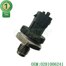 High Quality OEM 0281006241 7701069618 8200576683 469334 Rail Pressure Sensor For Renault Koleos 2.0 dCi BMW