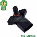 OEM 5WK9685 4984570 4062313 4062314 Air Intake Pressure MAP Sensor For Para Cummins 5.9L 24V Dodge 2500 3500 Ram Truck 2003-2007