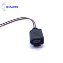 1J0973702 2pin Auto Electrical Plug Pigtail Connector Wire For Skoda Seat VW Audi A4 A6 A8 Q5 Q7 2004 2005 2006 2007 2008 2009