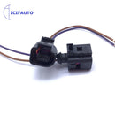 1J0973702 2pin Auto Electrical Plug Pigtail Connector Wire For Skoda Seat VW Audi A4 A6 A8 Q5 Q7 2004 2005 2006 2007 2008 2009