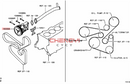 4B10 4B11 4B12 Best Quality Water Pump Assembly Fit For Outlander Lancer CW4W CW5W GA2 CY4 1300A083 1300A082 MN187244