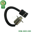 OEM 6691498 1503ES-12A5UC4S 1G925-60011 31143301-406 12V Fuel Shut off Solenoid For Bobcat S130 S150 S160 S175 S185 S205 S450