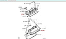 1PCS Brand New Genuine Left Right Engine Valve Cover For Pajero Montero Shogun V85W V93W V95W 1035A983 1035A693 1035A981 1035A69
