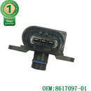 OEM 861709701 8617097-01 13627542623 7585278 Manifold Intake Pressure Sensor 8617097-01 For BMW 1 3 Series E60 E87 E90