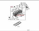 Pajero Sport Mini H76W H77W  For Valve Chamber Gasket Suitable 4G94 Oil-resistant Rubber Sealing Ring Spark Plug Seal