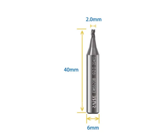 Key Machine Cutter End Milling Cutter For WENXING Q33 DEFU 368A Vertical Key Cutting Machine Key Copy Duplicator Locksmith Tools