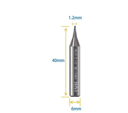 Key Machine Cutter End Milling Cutter For WENXING Q33 DEFU 368A Vertical Key Cutting Machine Key Copy Duplicator Locksmith Tools