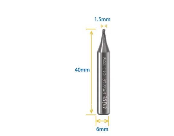 Key Machine Cutter End Milling Cutter For WENXING Q33 DEFU 368A Vertical Key Cutting Machine Key Copy Duplicator Locksmith Tools