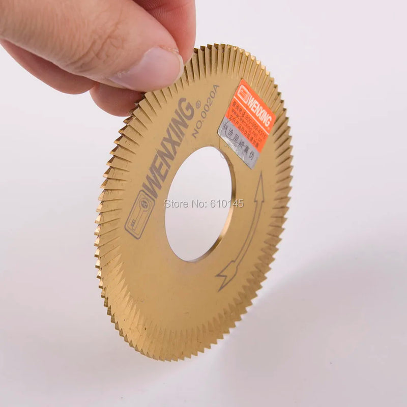 NO:0020A  titanizing  WENXING key cutter blade 70*25.4*1.3mm saw blade