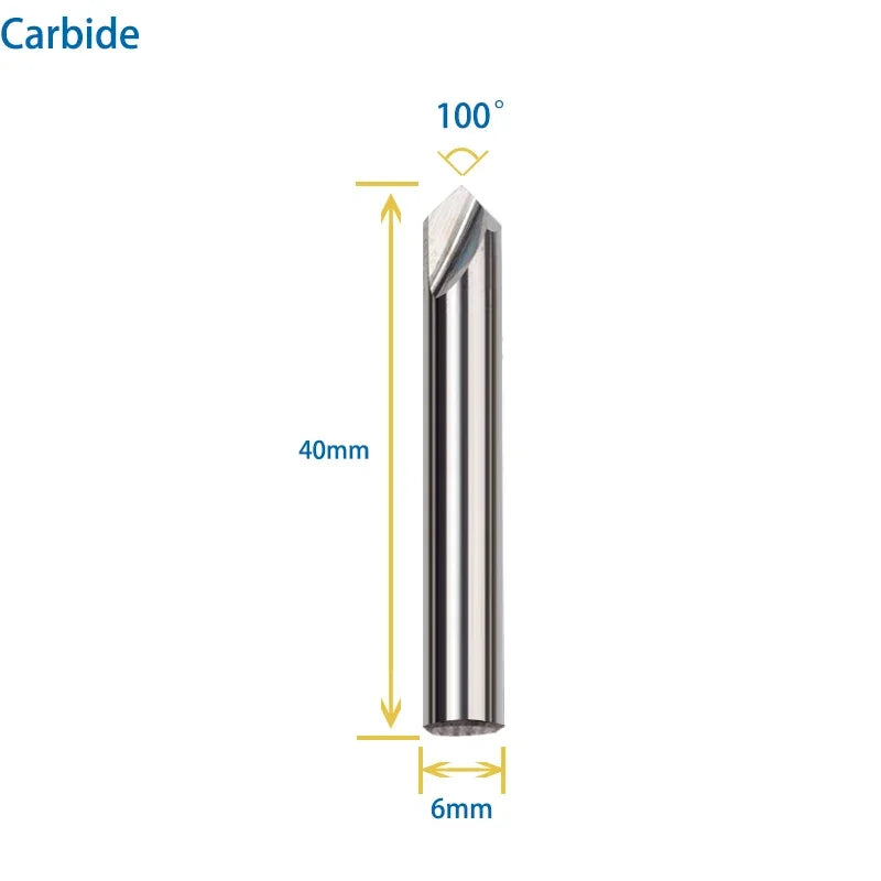 Raise Carbide Dimple Cutter 90° 95° 100° milling cutter for Vertical Key cutting Machine to duplicate key Locksmith Tools