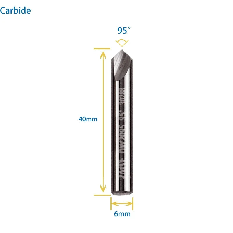 Raise Carbide Dimple Cutter 90° 95° 100° milling cutter for Vertical Key cutting Machine to duplicate key Locksmith Tools