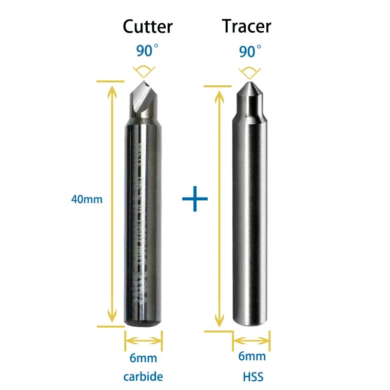 Raise Carbide Dimple Cutter 90° 95° 100° milling cutter for Vertical Key cutting Machine to duplicate key Locksmith Tools