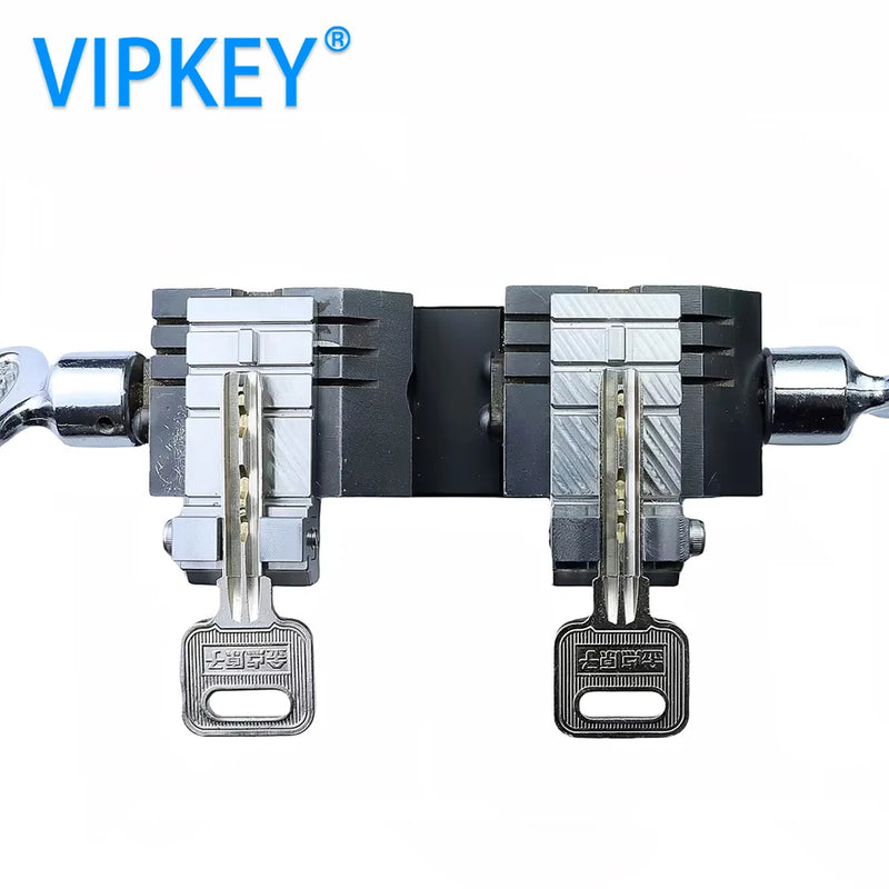 Raise Multifunctional Key Clamping Fixture Jaw for Chuck Manual Vertical  Key Cutting Machine Adapter Locksmith Tools 1 pair