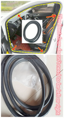 Door Rubber Seal Doorpost Rubber Strip For Peugeot 307 （2 Compartment Car）