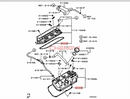 6G75 Valve Chamber Gasket Oil-Resistant Rubber Sealing Ring Spark Plug Seal For Pajero Montero V87W V97W DK4A MN137773 MD198128