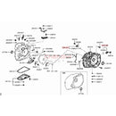 1PCS Rotation Transmission Input & Output Speed Sensor Odometer Sensor For Outlander CW4W CW5W GF7W GF8W GA2W 8651A334 8651A335