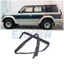 Rear Side Window Glass Runchannel Sealing for Pajero Montero MK2 V31 V32 V33 V34 V36 V43 V44 V45 V46 1990-2004 MB677563 MB677564