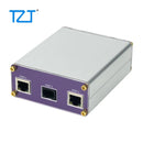 TZT HIFI Network Switch (PLL5381 Version with Built-in OCXO/PLL5341 ) with 3 Electrical Ports and 1 Optical Port