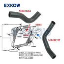 Radiator Upper Lower Hose for Mitsubishi L200 Triton II K04T K14T K24T K34T 4D56 2.5D 1986-2001 MB221725 MB222484