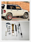 1PS Rear Wheel Brake Drum Brake Repair Kit Fit For Pajero Montero IO Shogun Pinin TR4 H65W H66W H67W H76W H77W MR493737 MR493738