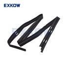 Rear Side Window Glass Runchannel Sealing for Pajero Montero MK2 V31 V32 V33 V34 V36 V43 V44 V45 V46 1990-2004 MB677563 MB677564