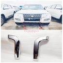 1PCS Garnish,Front Bumper Side Chrome Strip Cover Fit For Pajero Montero Shogun IV V93W V87W V97W 6407A121 6407A122