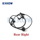 Rear ABS Sensor for Mitsubishi Outlander CW5W CW6W CW8W Lancer CX4A CY4A CY5A Delica D:5 CV2W CV4W CV5W 4670A583 4670A584