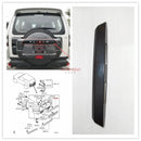 Spare Wheel Cover License Plate Lamp Trim Panel Upper Cover For Pajero Montero V83W V85W V93W V97W V98W 6430A106XA 6430A107XA