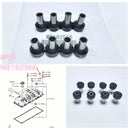 8PCS 4M40 4M41 Valve Cover Bolt Bushing Rocker Arm Cover Bolt seal For Pajero Montero Shogun KH8W V68W V78 V88W V98W ME192566