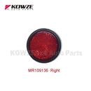 Rear Reflector Kit Lamp for Mitsubishi L200 Triton III K62T K64T K65T K67T K74T K76T K77T 1996-2007 MR109135 MR109136 MR296243