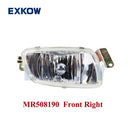 Front Fog Lamp Kit for Mitsubishi Pajero Montero Shogun 2001 3 MK3 V63 V64 V65 V66 V68 V73 V74 V75 V76 V78 MR508189 MR508190
