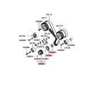 Crankshaft Timing Belt Pulley Full Set Crank Gear Sensor Blade Spacer For Pajero Montero K96W V43W MD184894 MD184901 MD309036