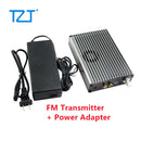 TZT CZE-15B 0.3-15W Adjustable Stereo FM Transmitter PC Control Wireless Broadcast Radio Station