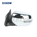 7 Wires Chrome Electric Control Rearview Door Mirror for Mitsubishi L200 Triton V KK1 KL1T KL3T KL4T 2015-2022 7632B837 7632B838