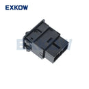 MB561722 MB603113 Hazard Warning Lamp Switch for Mitsubishi Triton L200 L300 1986-2013 US Warehouse Fast Shipping