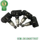Set 4 PCS OEM 36106877937 36106876957 36106876955 36106887140 36106887147 36106872803 TPMS Tire Pressure Sensor For BMW