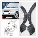 1PCS Front Vane Lining Tire Mudguard Automobile Mudguard For Pajero Montero IO Shogun Pinin H76W H77W MR972175 MR972176 MR972177