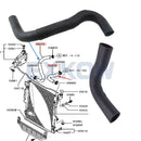 4D56 2.5D Radiator Hose for Mitsubishi Pajero Sport Nativa KG4 KH4 KR3W KS3W L200 Triton KA4 KB4 KJ3T KKЗ KL3L MN135039 MN135045