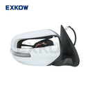 7 Wires Chrome Electric Control Rearview Door Mirror for Mitsubishi L200 Triton V KK1 KL1T KL3T KL4T 2015-2022 7632B837 7632B838