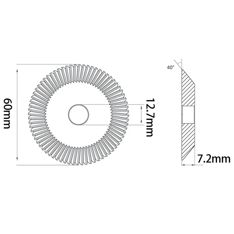 Key Machine Cutter Blade EAST of WU US101 60x7.2x12.7 Key Copy Duplicator for Edge Cut Keys Locksmith Tools