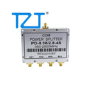TZT PD-0.38/2.8-4S 380-2800MHz Microstrip 4-Way Power Splitter with SMA Female to Female Connectors