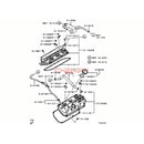 Valve Cover Exhaust Pipe Hose Fit For Pajero Montero Shogun V87W V97W 1035A716