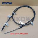 Rear Parking Brake Cable for Mitsubishi L200 Triton KA4T KA5T KB4T KB5T 4D56 4G64 2.4D 2.5D 2005-2015 MN102416 MN102417