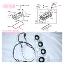 4G63 4G64 Valve Cover Cylinder Head Rocker Gasket Spark Plug Sealing Ring For Pajero Montero V11W V31W KG5W MD188435 MD198128