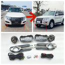 LED Daytime Running Lights Front Fog Lights Low-End To High-End Kit For Pajero Montero V93W V95W V97W 8312A019 8312A020 6400G121